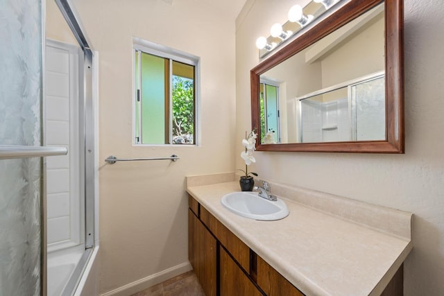 87-3219 Boki Rd, Captain Cook, HI 96704 - bathroom with vanity and baseboards