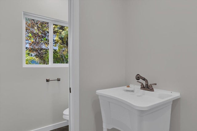 15-1517 Beach Rd, Keaau, HI 96749 - half bathroom with a sink and toilet