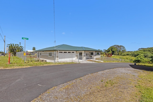 3905 Kila Pl, Hilo, HI 96720 - view of front of home with a garage and driveway
