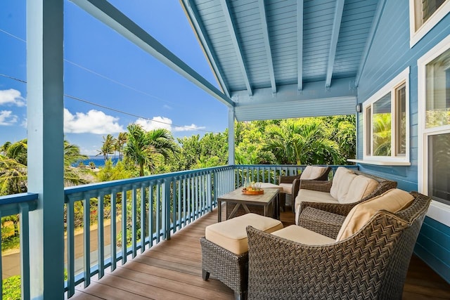 1650 Makanui Rd, Koloa, HI 96756 - view of deck