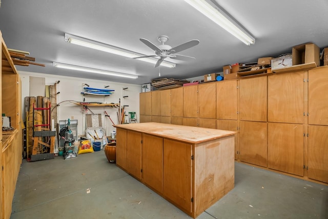 1650 Makanui Rd, Koloa, HI 96756 - garage featuring ceiling fan