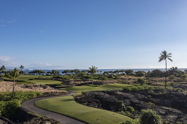 73-2210 Ala Kohanaiki, Kailua Kona, HI 96740 - view of home's community featuring view of golf course and a water view