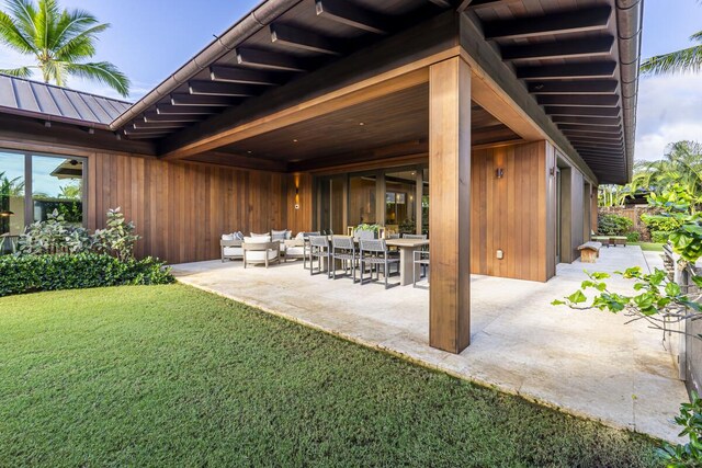 73-4461 Lemi Pl Unit 38, Kailua Kona, HI 96740 - view of patio / terrace featuring an outdoor hangout area