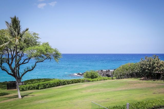 66-84 Kaunaoa Dr Unit C33, Kamuela, HI 96743 - water view featuring a golf course
