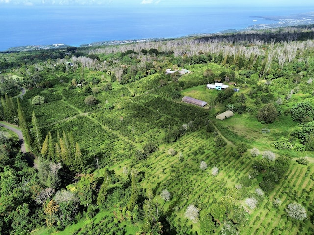 78-1337 Bishop Rd, Holualoa, HI 96725 - aerial overview of property's location with a large body of water