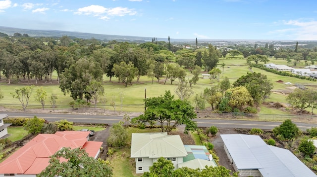 217 Haihai St, Hilo, HI 96720 - drone / aerial view of a golf club and a tree filled landscape