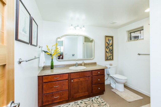 4737-C Koloa Rd Unit 6, Koloa, HI 96756 - full bath featuring vanity, toilet, and baseboards