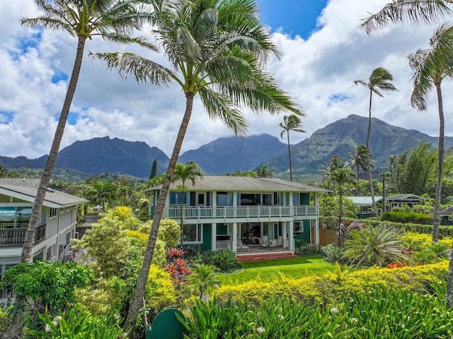 5390 Weke Rd, Hanalei, HI 96722 - view of mountain background