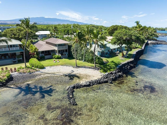 69-1648 Puako Beach Dr, Kamuela, HI 96743 - view from above of property with a large body of water