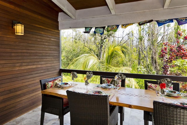 12-7002 Hoeunalu St, Pahoa, HI 96778 - balcony with outdoor dining space