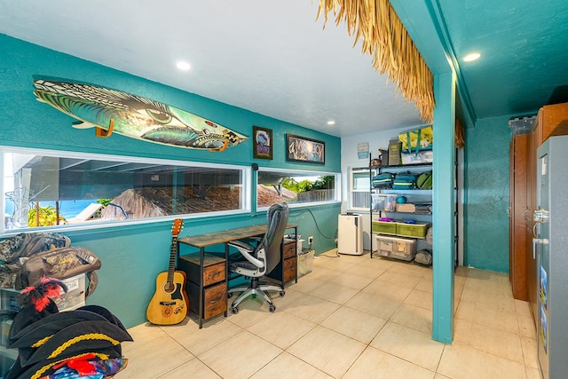 77-6469 Marlin Rd, Kailua-Kona, HI 96740 - office space with tile patterned floors and recessed lighting