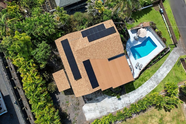 77-6469 Marlin Rd, Kailua-Kona, HI 96740 - view from above of property featuring a pool area