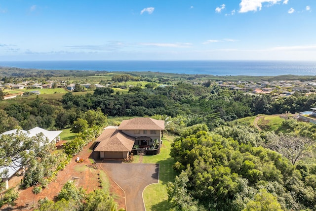 1001-L Puu Rd Unit 2, Kalaheo, HI 96741 - view from above of property featuring a forest