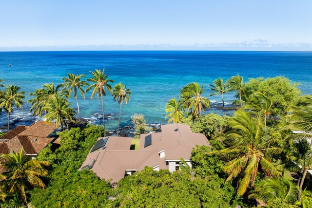 69-1708 Puako Beach Dr, Kamuela, HI 96743 - view from above of property with a large body of water