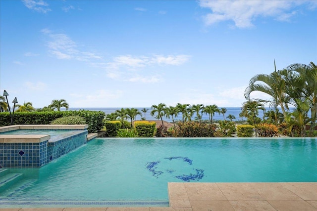 78-7024 Ola Mau St, Kailua-Kona, HI 96740 - view of pool with a pool with connected hot tub
