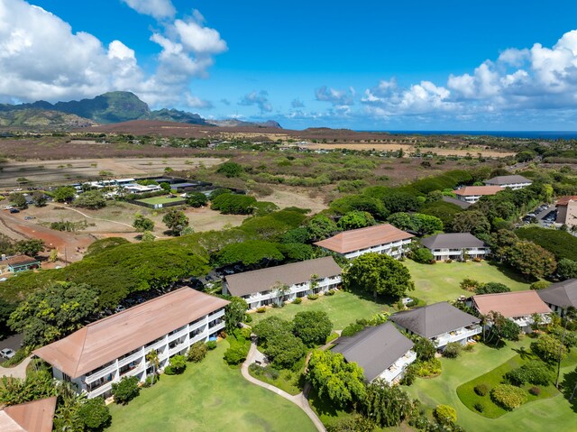 2253 Poipu Rd Unit 101, Koloa, HI 96756 - drone / aerial view of a mountainous background