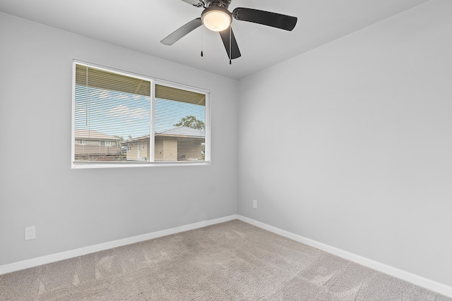 16-2170 Treefern Dr, Pahoa, HI 96778 - empty room with carpet flooring, baseboards, and ceiling fan