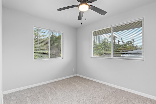 16-2170 Treefern Dr, Pahoa, HI 96778 - carpeted empty room with baseboards and ceiling fan