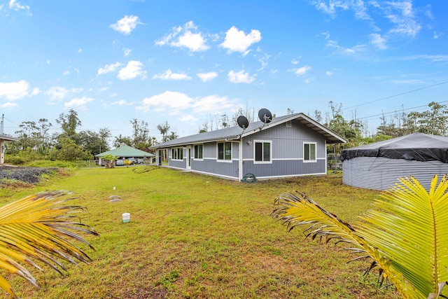16-2170 Treefern Dr, Pahoa, HI 96778 - back of property featuring a lawn