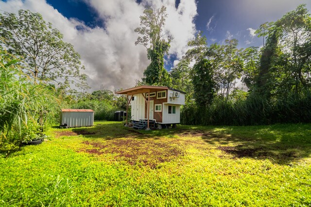 16-1961 Silversword Ct, Pahoa, HI 96778 - view of grassy yard
