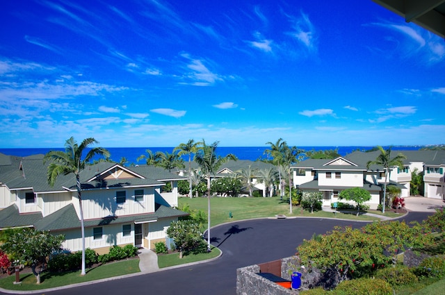 78-6833 Alii Dr Unit E5, Kailua-Kona, HI 96740 - water view featuring nearby suburban area