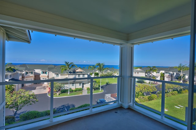 78-6833 Alii Dr Unit E5, Kailua-Kona, HI 96740 - water view featuring nearby suburban area
