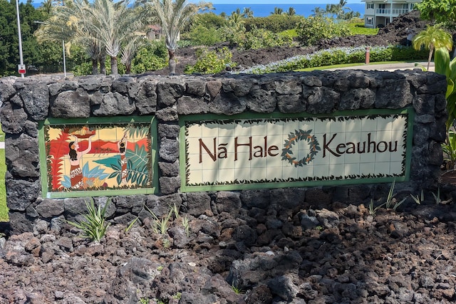 78-6833 Alii Dr Unit E5, Kailua-Kona, HI 96740 - view of community / neighborhood sign