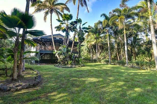 13-1020 Kahukai St, Pahoa, HI 96778 - view of green lawn