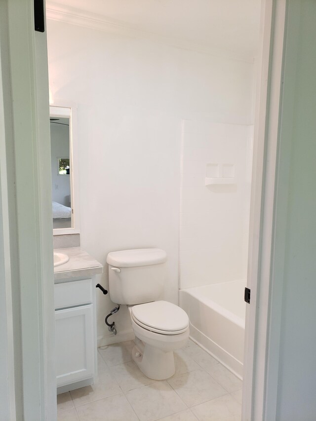15-1826 32nd Ave, Keaau, HI 96749 - full bath featuring vanity, toilet, washtub / shower combination, and tile patterned floors