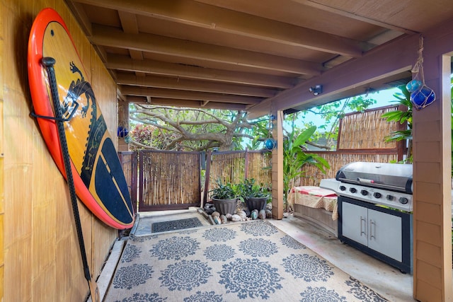 73-1291 Kaiminani Dr, Kailua-Kona, HI 96740 - view of patio with a grill