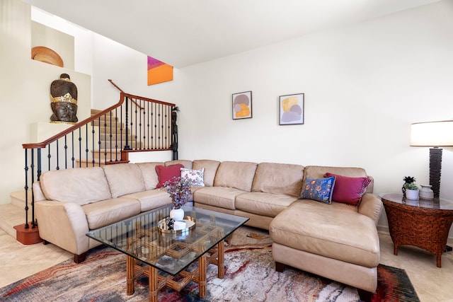 68-1125 Kaniku Dr Unit 1103, Kamuela, HI 96743 - living room with stairway