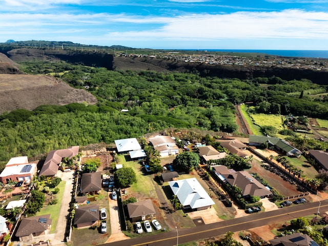 3719 Uwao St, Hanapepe, HI 96716 - aerial view of property's location featuring nearby suburban area and a forest