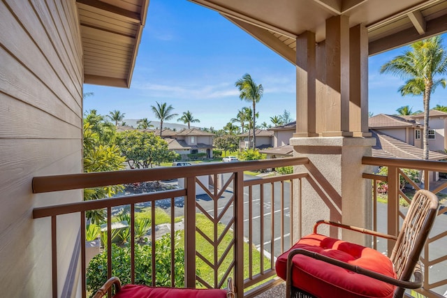 69-555 Waikoloa Beach Dr Unit 2605, Waikoloa, HI 96738 - balcony featuring a residential view