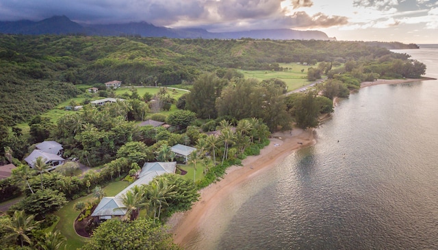 3670 Anini Rd, Kilauea, HI 96754 - view of property location with a water and mountain view