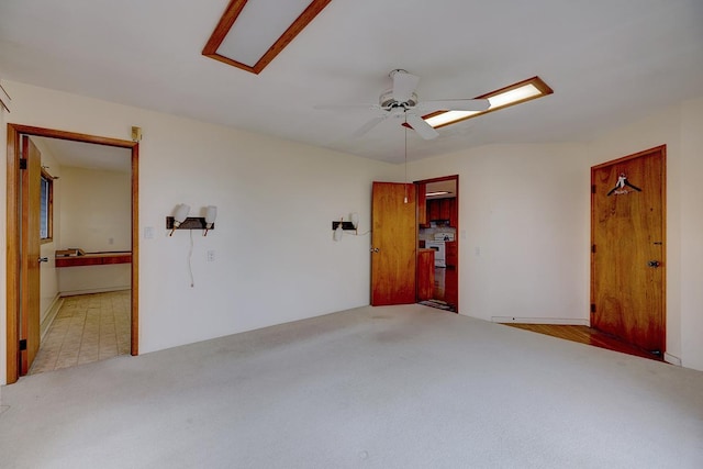 17-549 Ipuaiwaha St, Keaau, HI 96749 - empty room with carpet flooring and ceiling fan