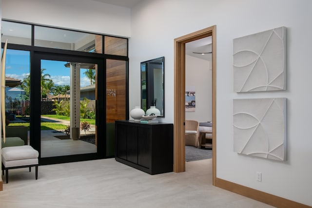 68-1051 Ke Kailani Dr, Kamuela, HI 96743 - foyer entrance with baseboards