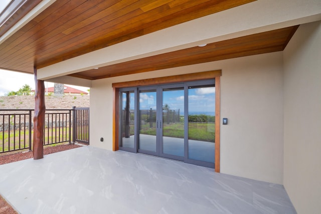 73-4460 Kohanaiki Rd, Kailua-Kona, HI 96740 - view of patio with french doors