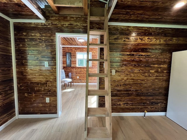 12-7010 Nahokulele St, Pahoa, HI 96778 - interior space featuring wooden walls and wood finished floors