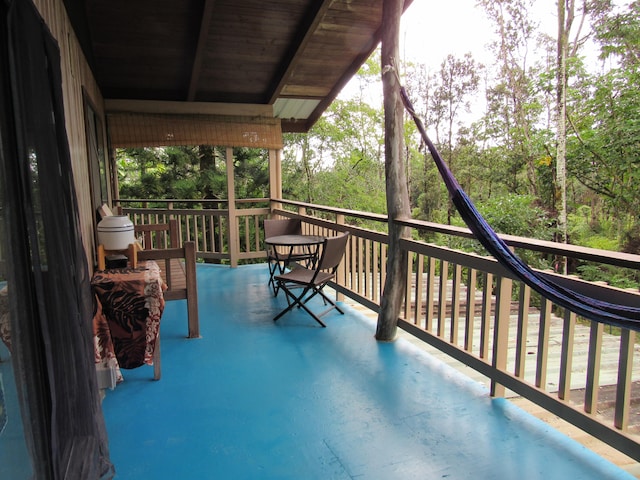 12-567 Aloha Rd, Pahoa, HI 96778 - view of deck