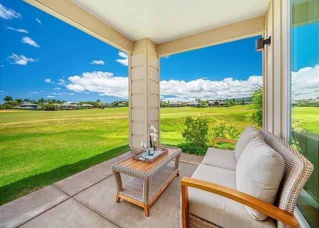 2611 Kiahuna Plantation Dr Unit 8J, Koloa, HI 96756 - view of patio / terrace featuring outdoor lounge area