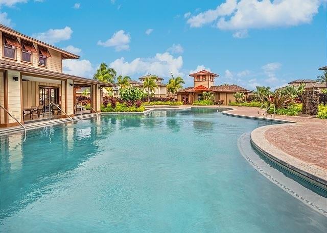 2611 Kiahuna Plantation Dr Unit 8J, Koloa, HI 96756 - swimming pool with a patio