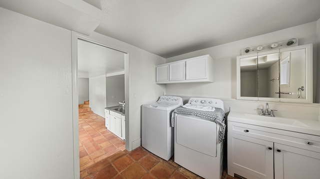 411 Molo St, Kapaa, HI 96746 - washroom with independent washer and dryer and cabinet space