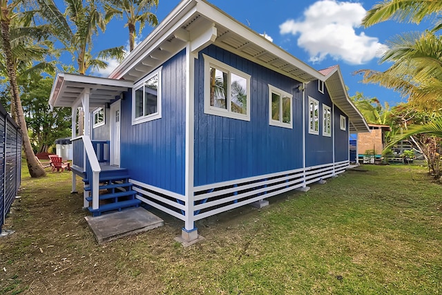 12-266 Mapuana Ave, Pahoa, HI 96778 - view of home's exterior featuring a yard