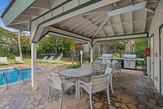 1831 Poipu Rd Unit 720, Koloa, HI 96756 - view of patio / terrace featuring a gazebo and outdoor dining space