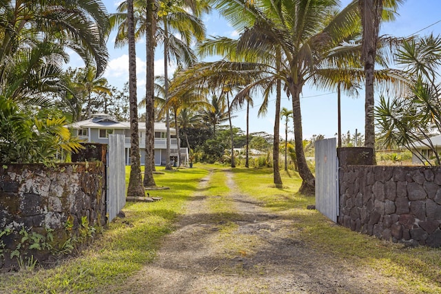 15-1632 6th Ave, Keaau, HI 96749 - view of dirt / gravel road