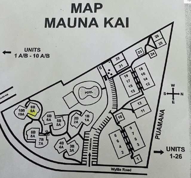 3920 Wyllie Rd Unit 9A, Princeville, HI 96722 - map / location