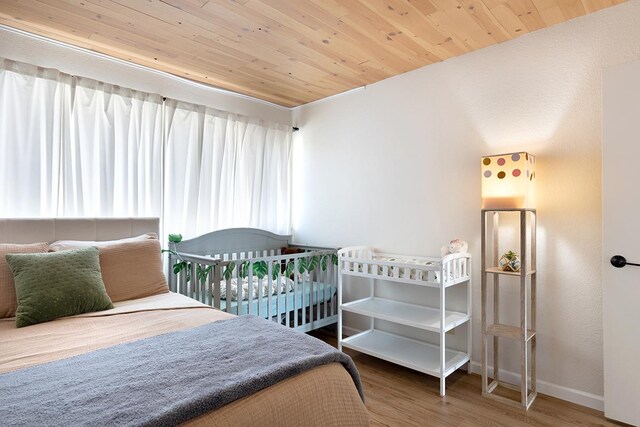 79-7199 Mamalahoa Hwy Unit 247, Holualoa, HI 96725 - bedroom featuring wood finished floors, wooden ceiling, and baseboards