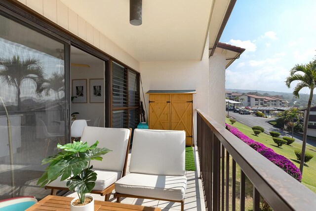 79-7199 Mamalahoa Hwy Unit 247, Holualoa, HI 96725 - view of balcony