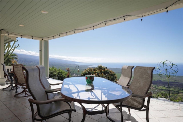 82-5957 Wakida Dr, Captain Cook, HI 96704 - view of patio featuring outdoor dining space