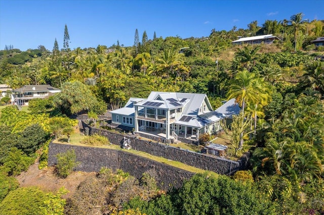 82-5957 Wakida Dr, Captain Cook, HI 96704 - view of subject property featuring a heavily wooded area